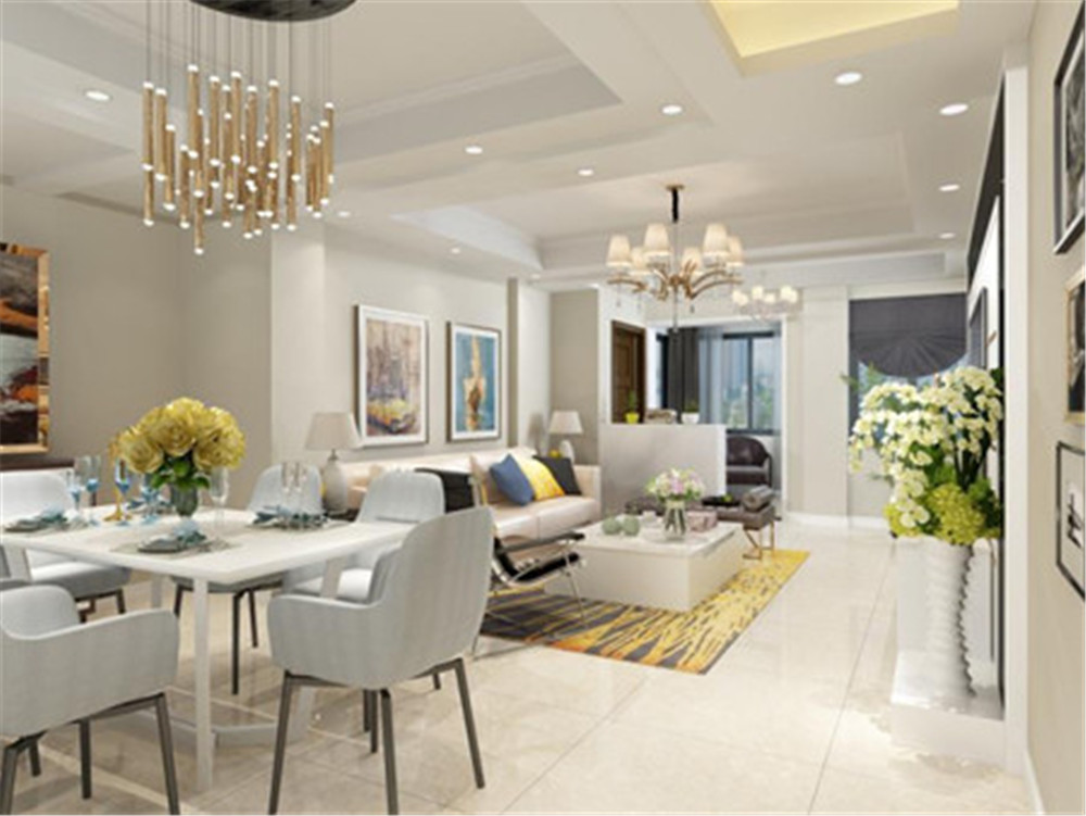 龍湖九里晴川-現(xiàn)代簡約-臥室設計效果圖