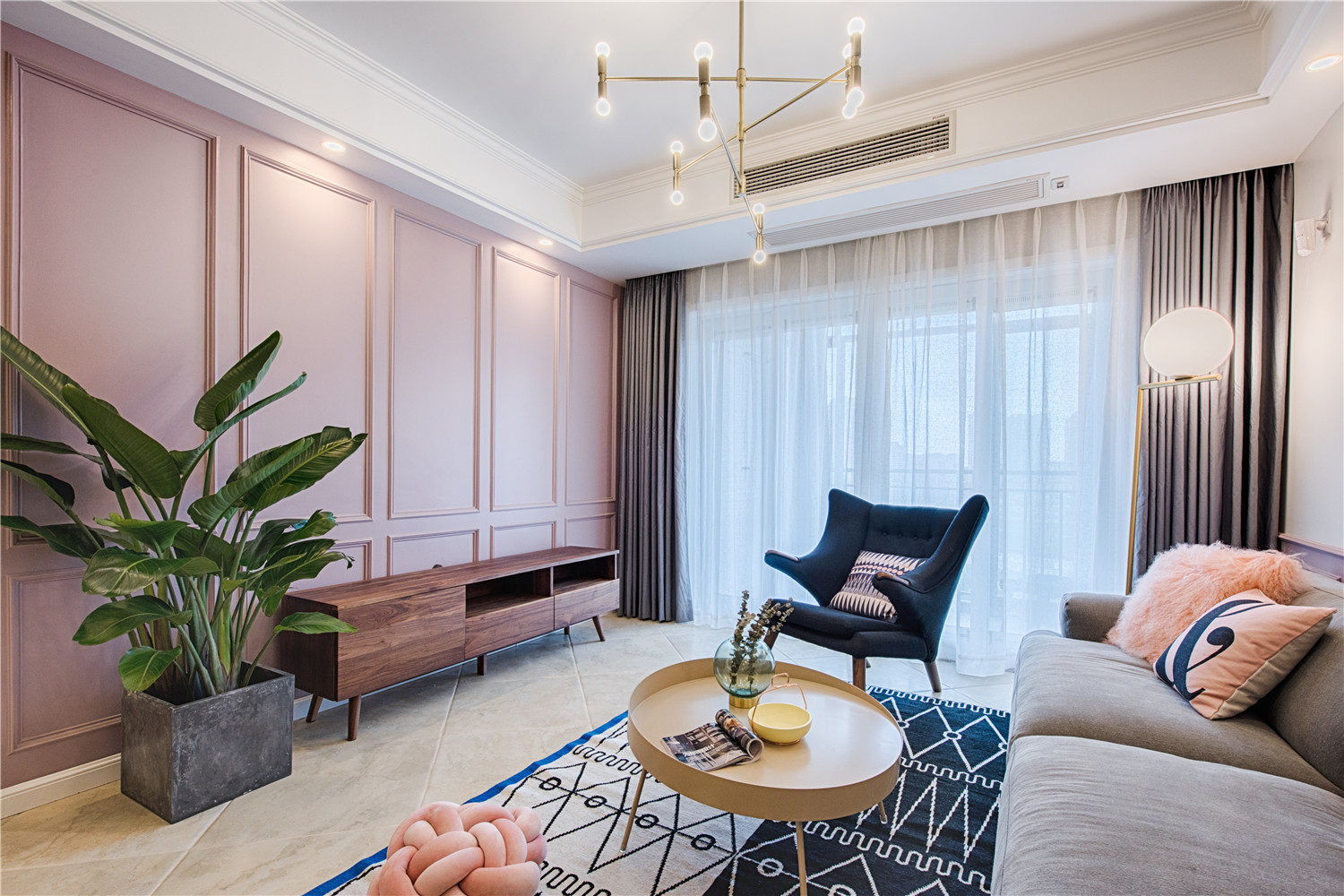 龍湖九里晴川-現(xiàn)代簡約-臥室設計效果圖