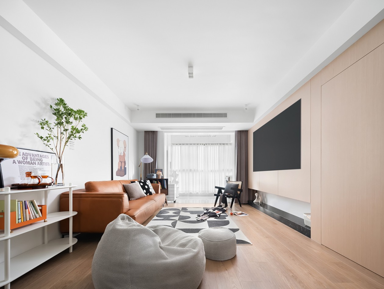 龍湖九里晴川-現(xiàn)代簡約-臥室設計效果圖